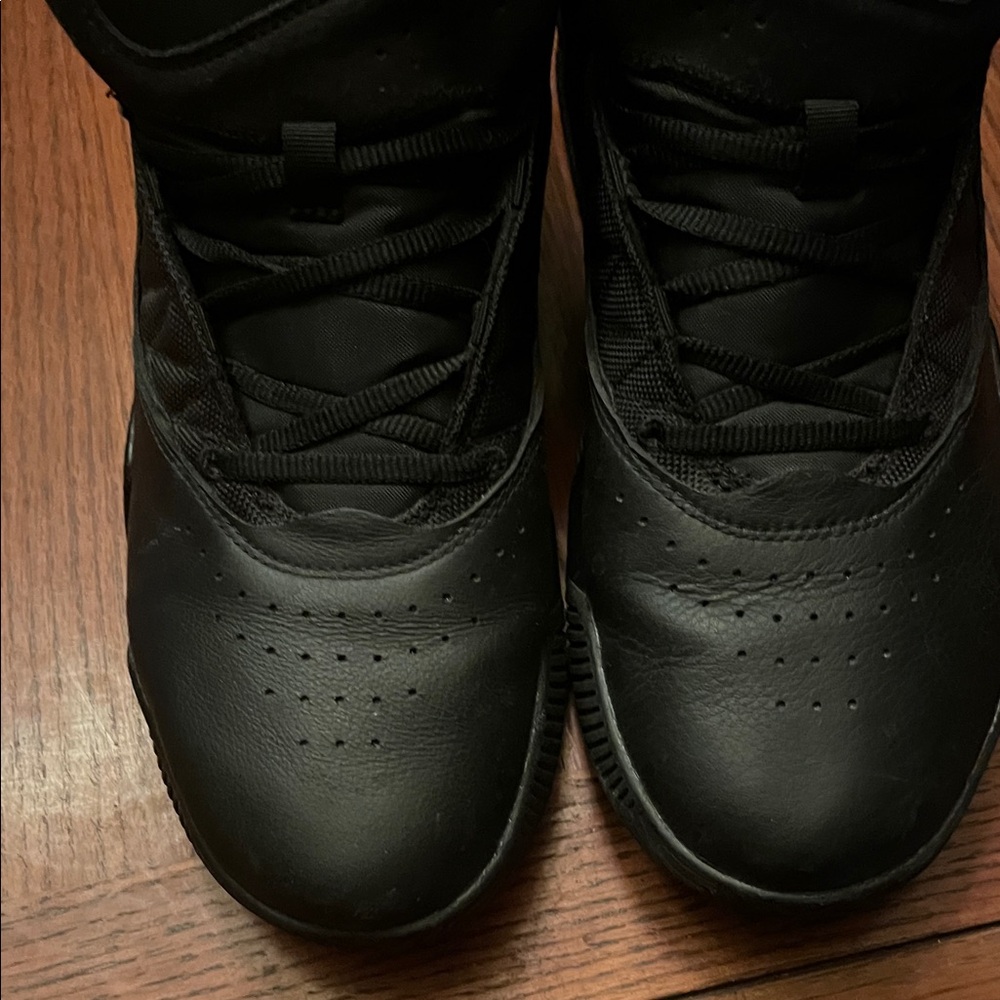 “Stay Loyal”, Air Jordan,Men’s Black mid--Top Athletic Basketball Shoes. - Picture 8 of 14